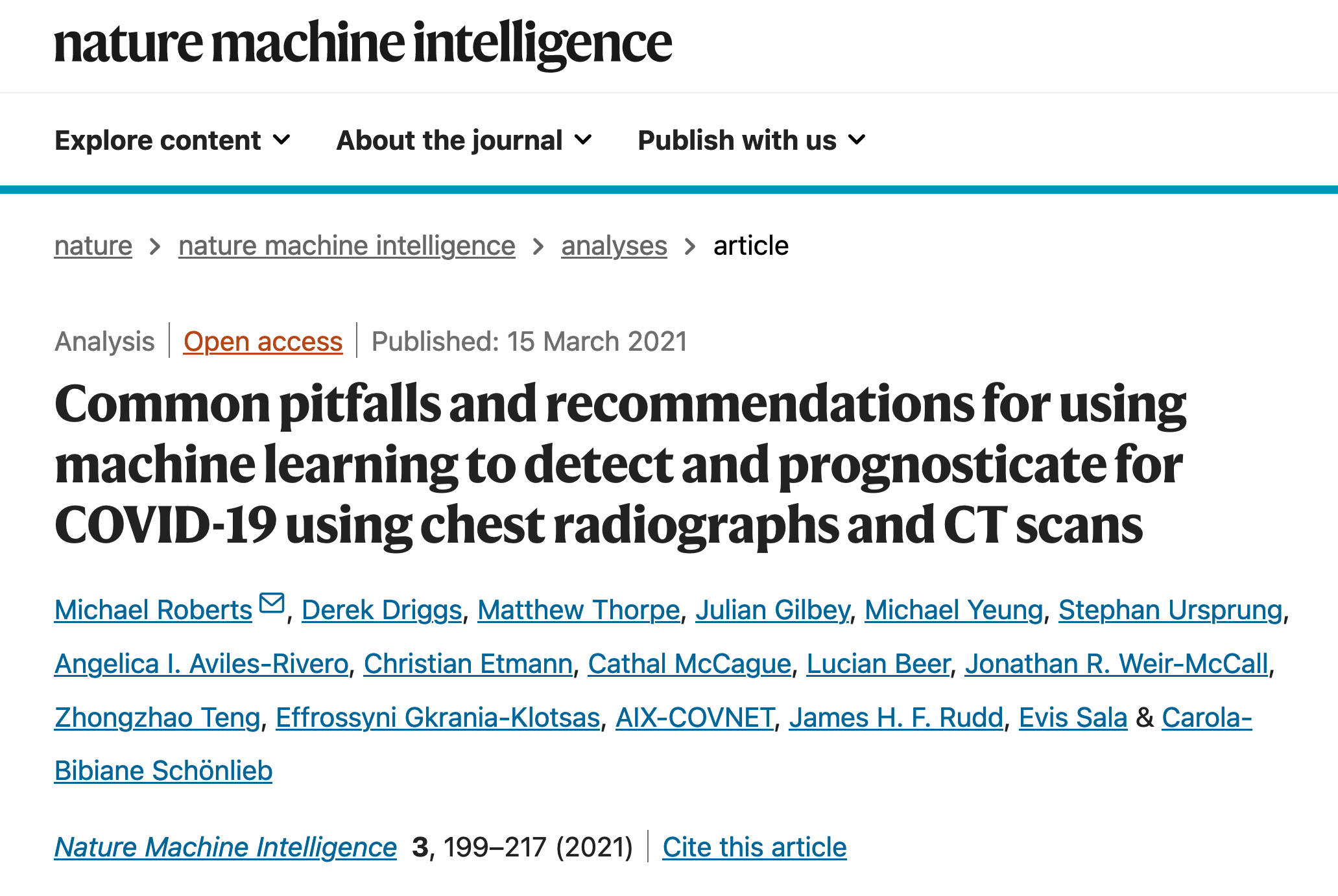 Ai Covid Research Failure