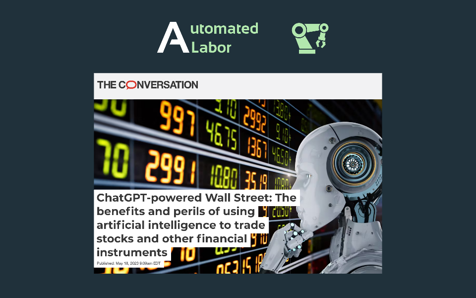 Ai Impact Risk Automated Labor Stocks