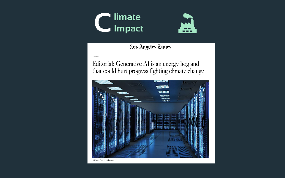 Ai Impact Risk Climate Energy