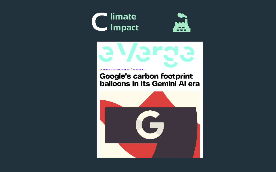 Ai Impact Risk Climate Google