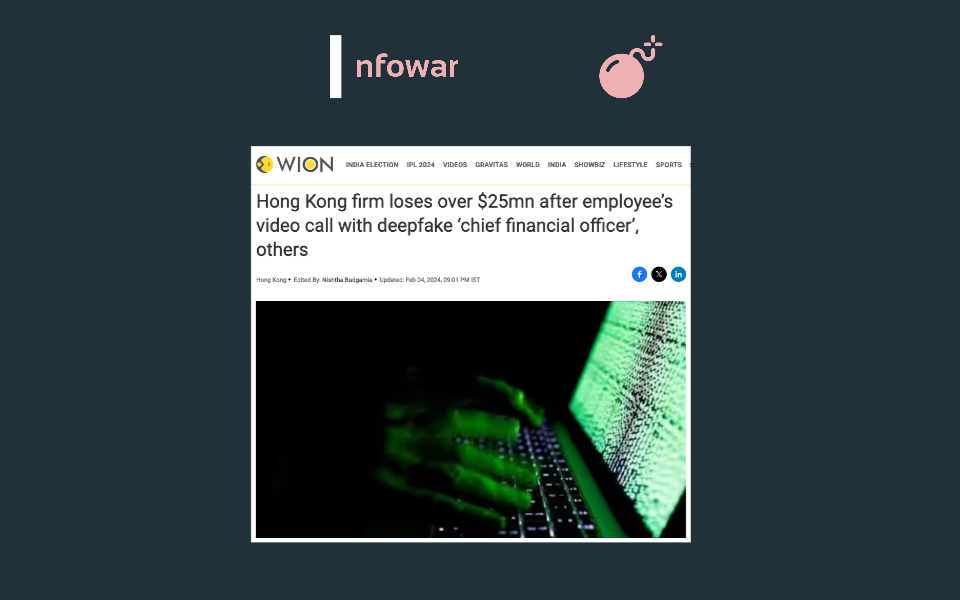 Ai Impact Risk Infowar Deepfake Cfo