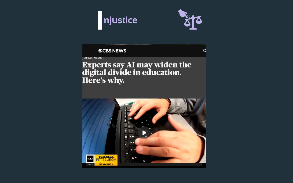 Ai Impact Risk Injustice Digital Divide