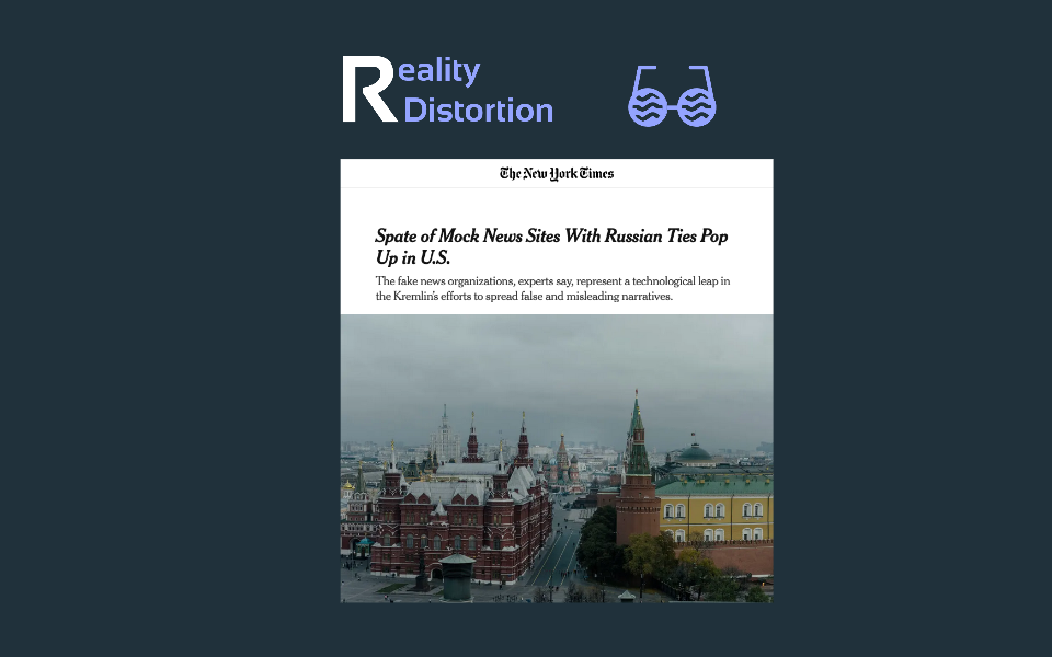 Ai Impact Risk Reality Distortion Mock News Sites