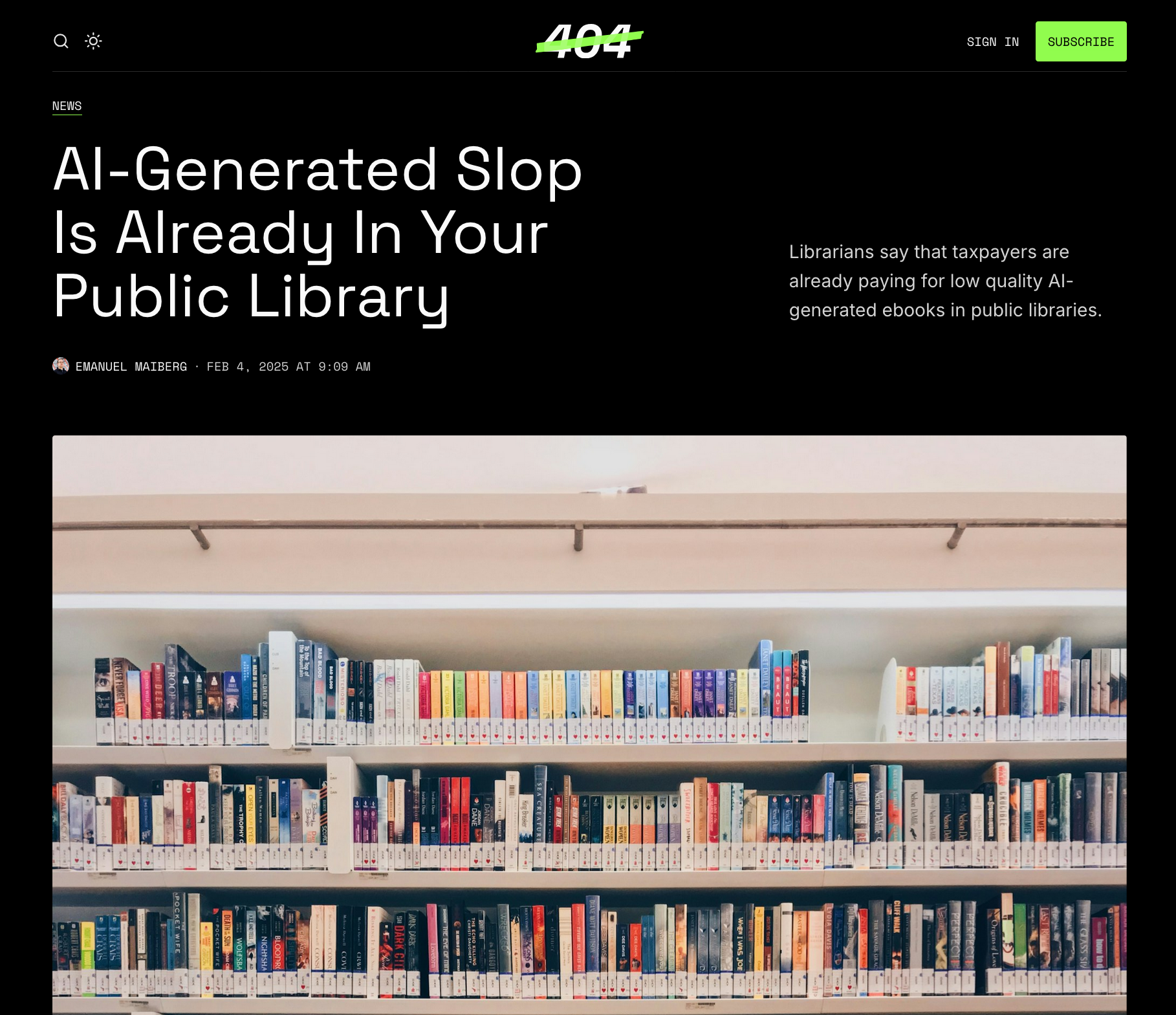 AI-generated books