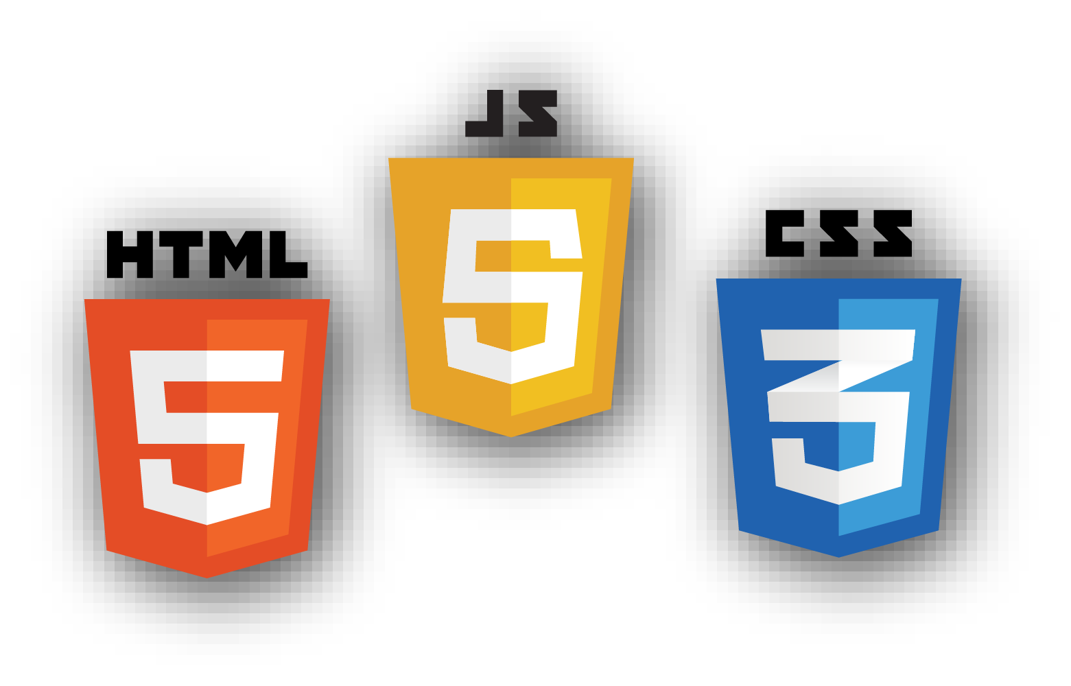 Html Css Js Shield Icons