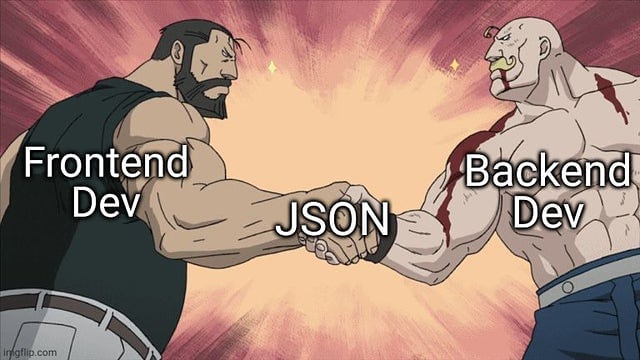Meme Handshake Json Front Back