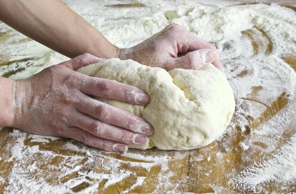 Kneading Bread Dough