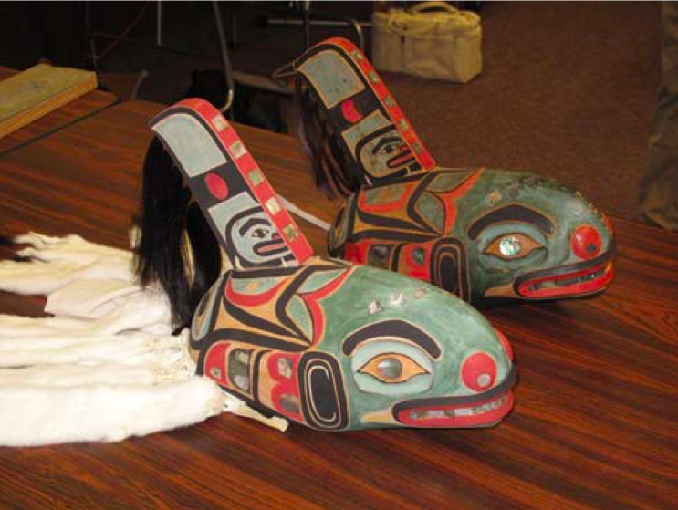 Tlingit Orca Hat Print V Original 2