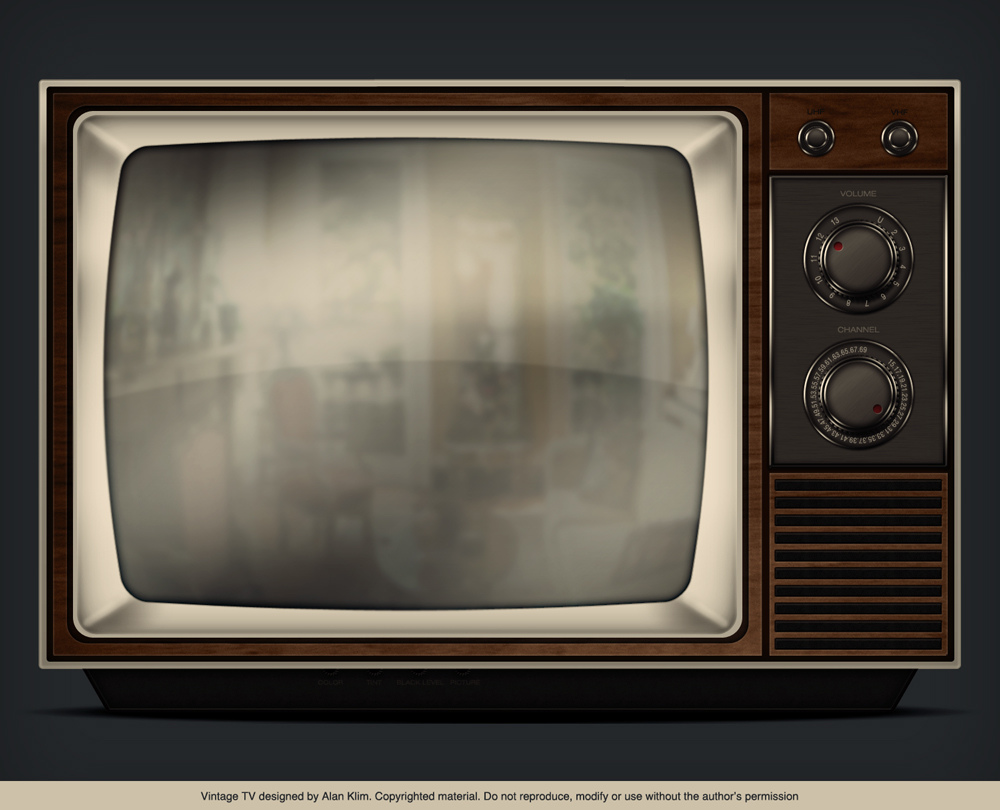 Vintage Tv Crt